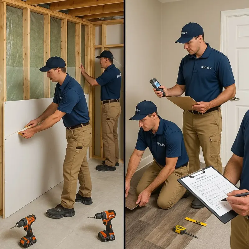 Repairs and Reconstruction process in Waller County, TX