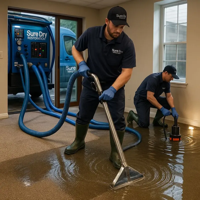 Water Extraction and Removal process in Waller County, TX